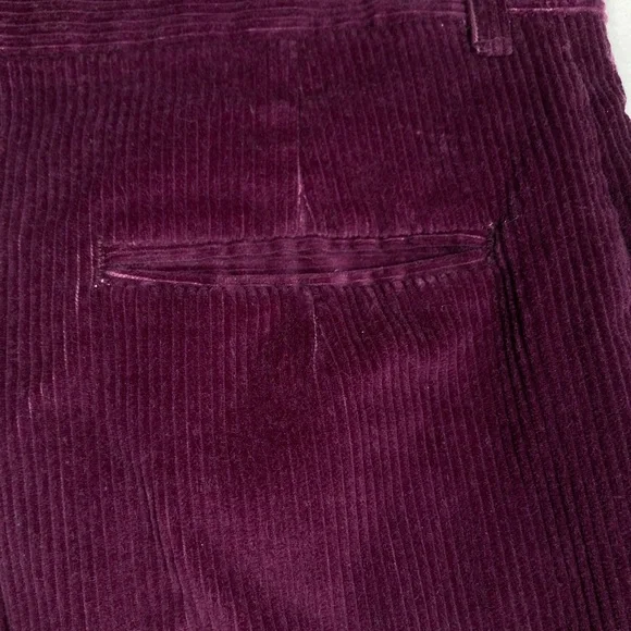 ⭐WINTER SALE $15 was $25 VTG90s Eddie Bauer Rich Purple Corduroy Pants 14T - Picture 7 of 9